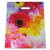 100 DKT-Tragetaschen LDPE Blumenmotiv 51my 37x44+4cm