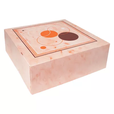 Tortenkarton orange 32x32x11cm - 320x320x110mm